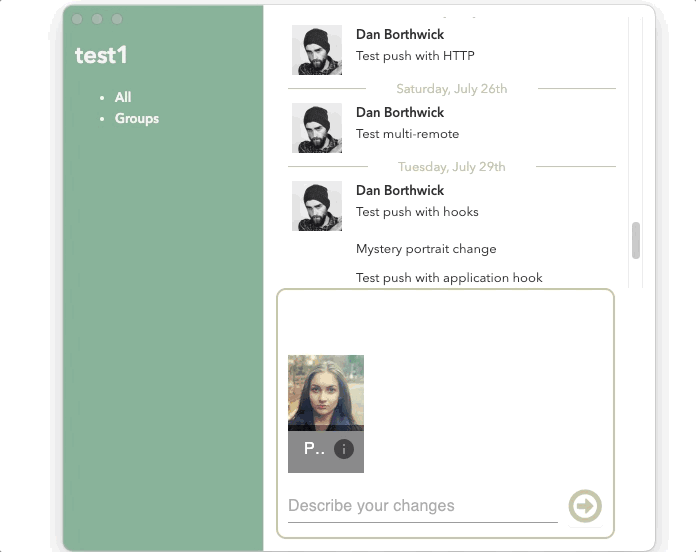 Logging into GitLab in NiceGit